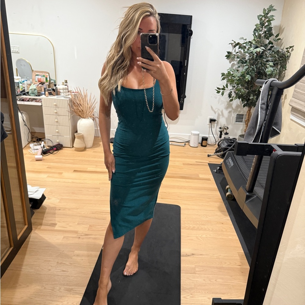 NWOT beyond yoga space dye mini dress